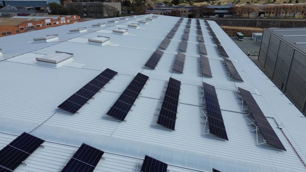 Placas Solares para naves Industriales